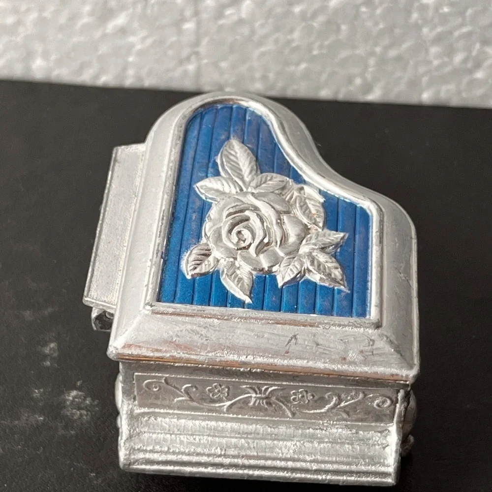 Vintage grand piano trinket box
